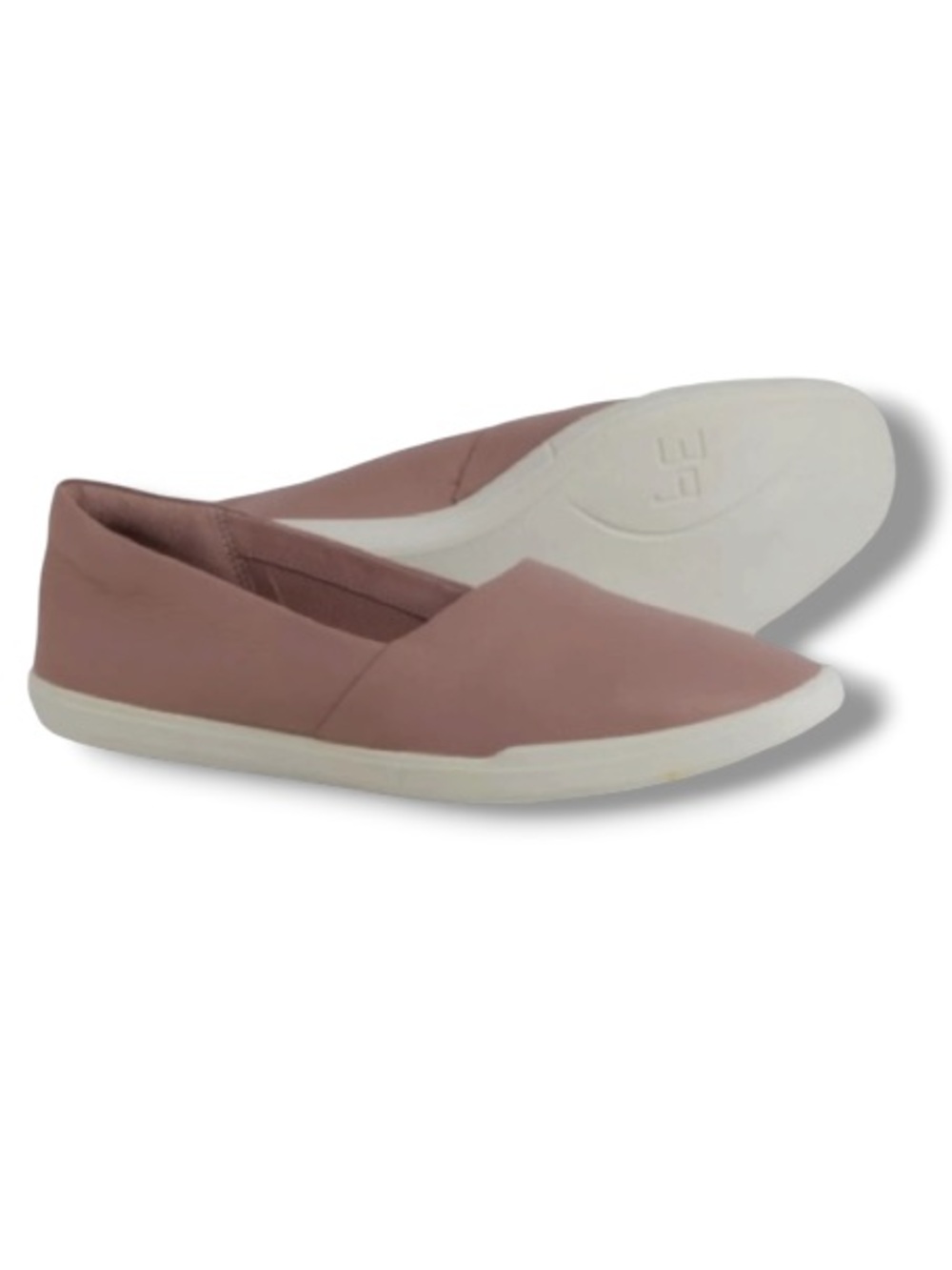 ECCO Women's Simpil Droid Leather Slip On Loafer Shoes Woodrose Mauve Color